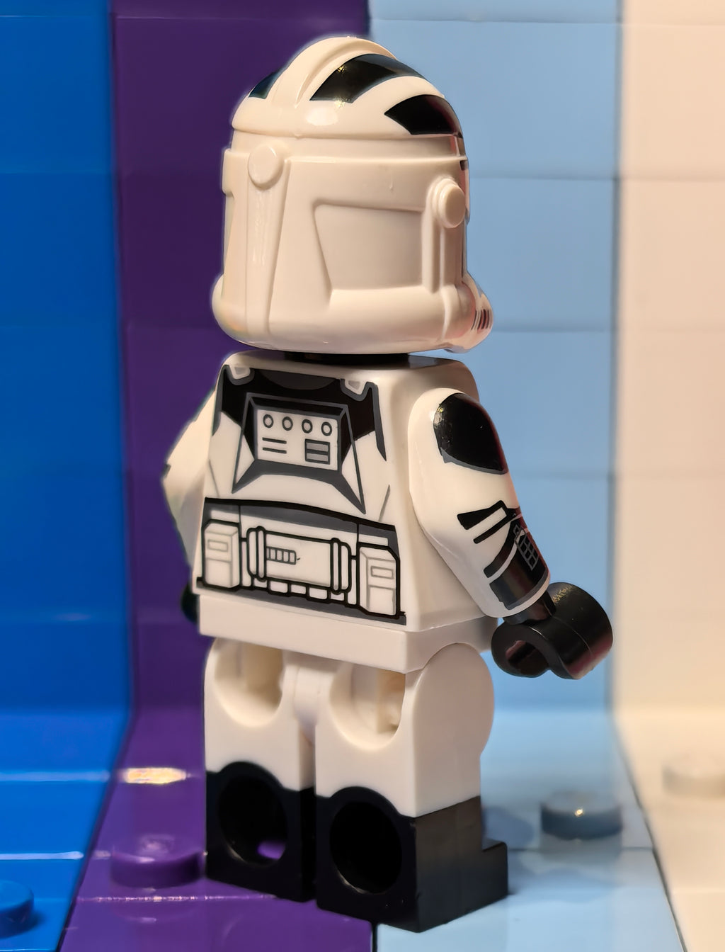 Black Jet Trooper (Replica Helm) with Printed Jetpack