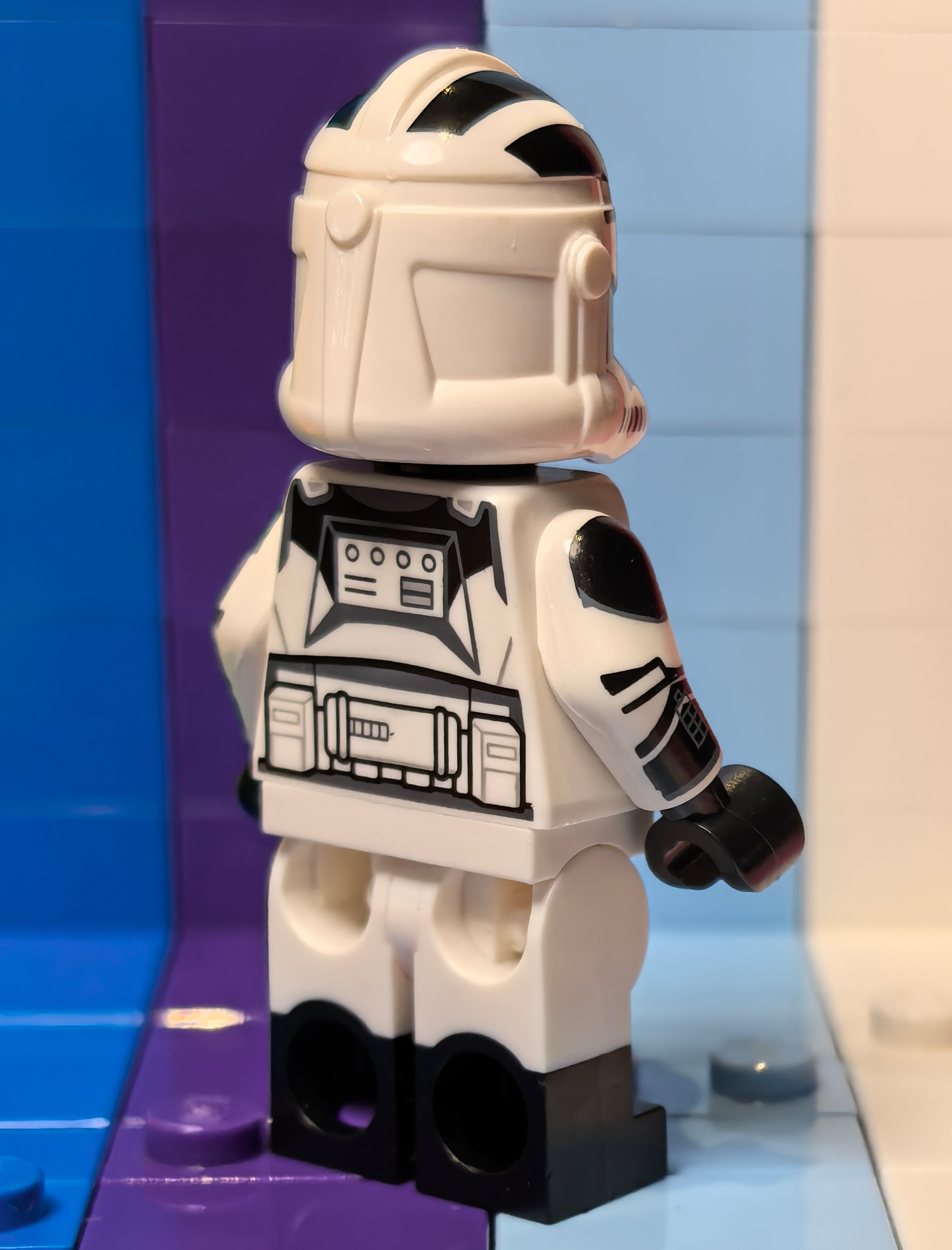 Black Jet Trooper (Replica Helm) with Printed Jetpack