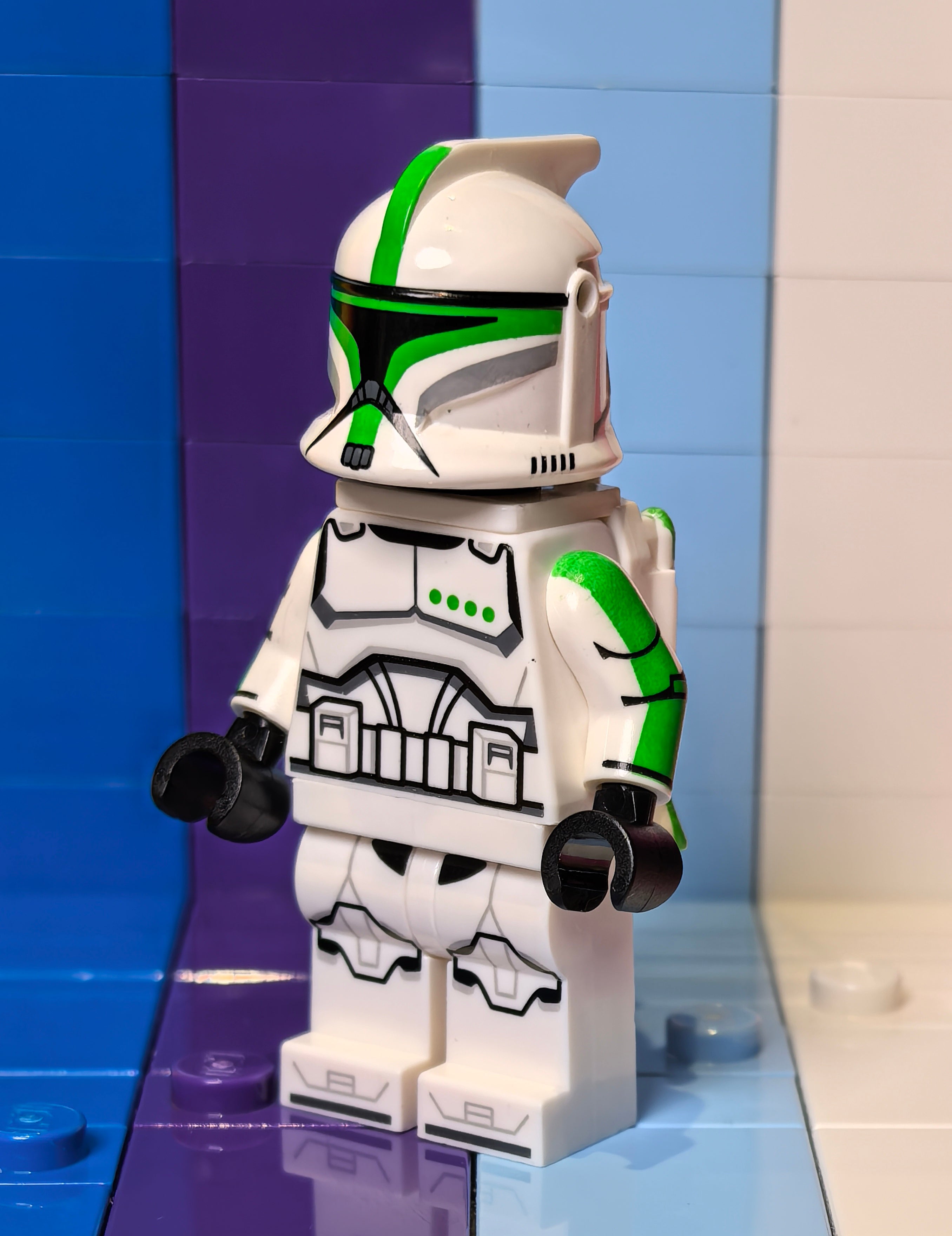 P1 Light Green Jet Trooper (Replica Helm) with Printed Jetpack