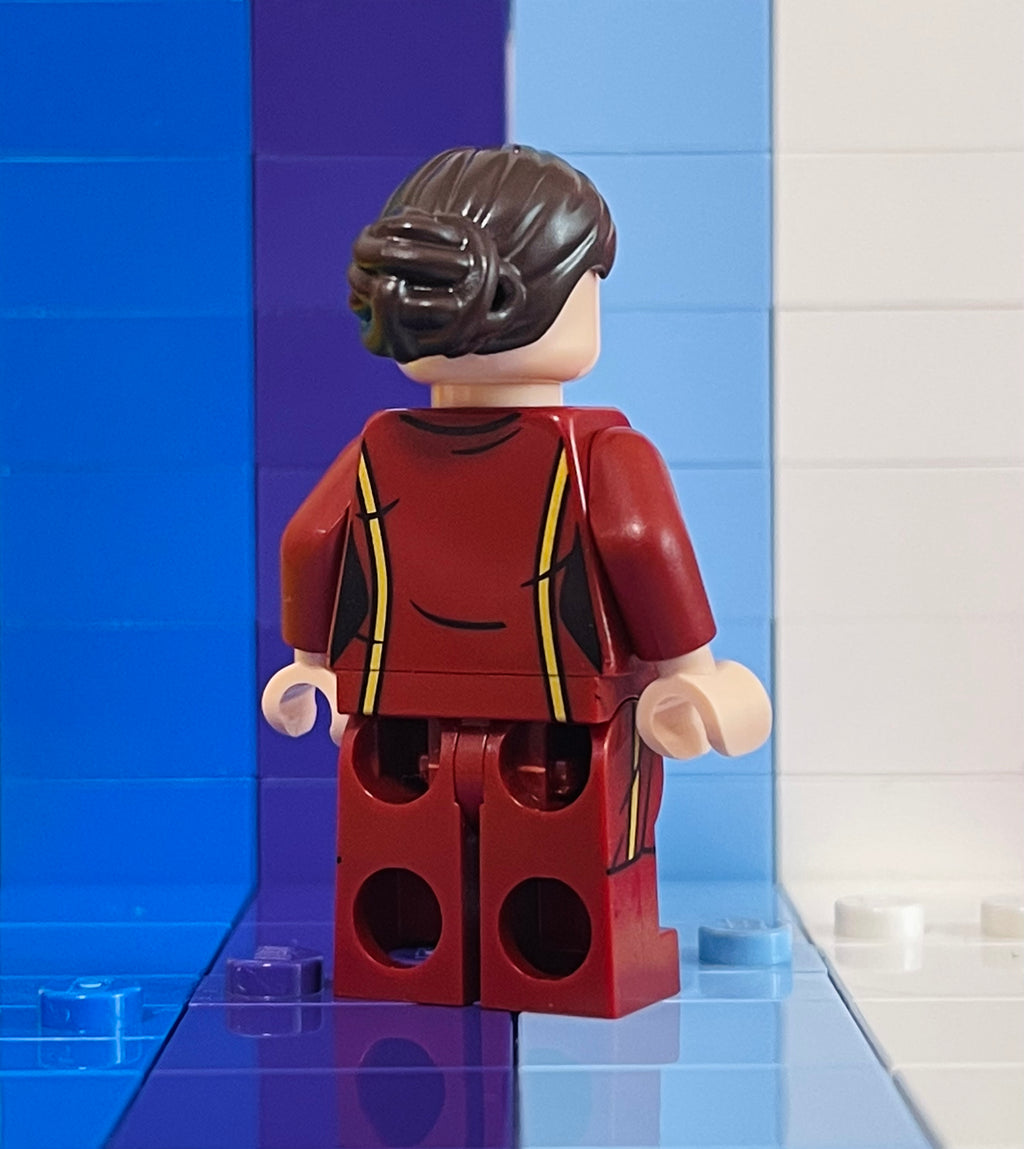 Dark Red Dress Senator