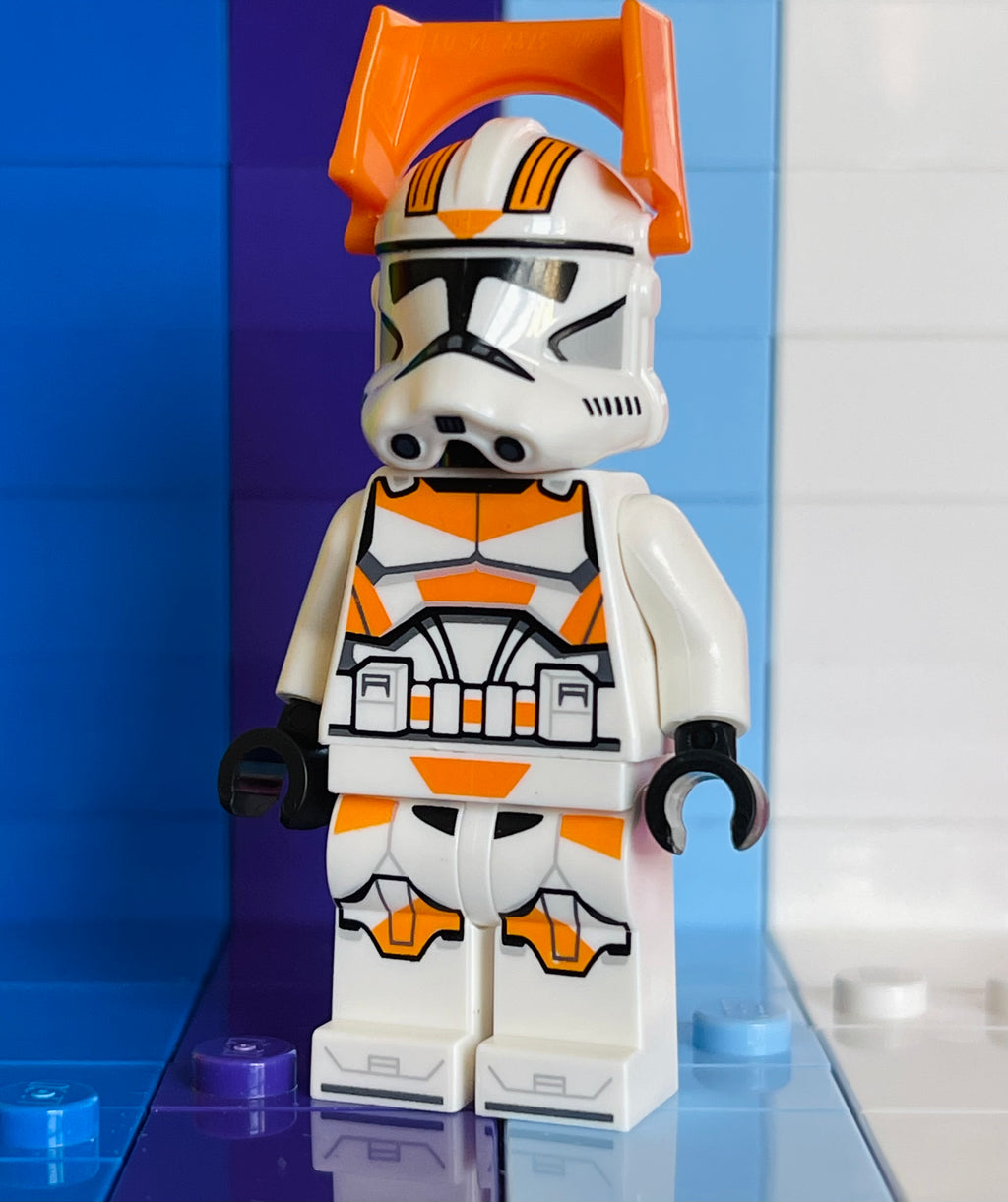 Orange Heavy Trooper 2024 Version (Official Helm)