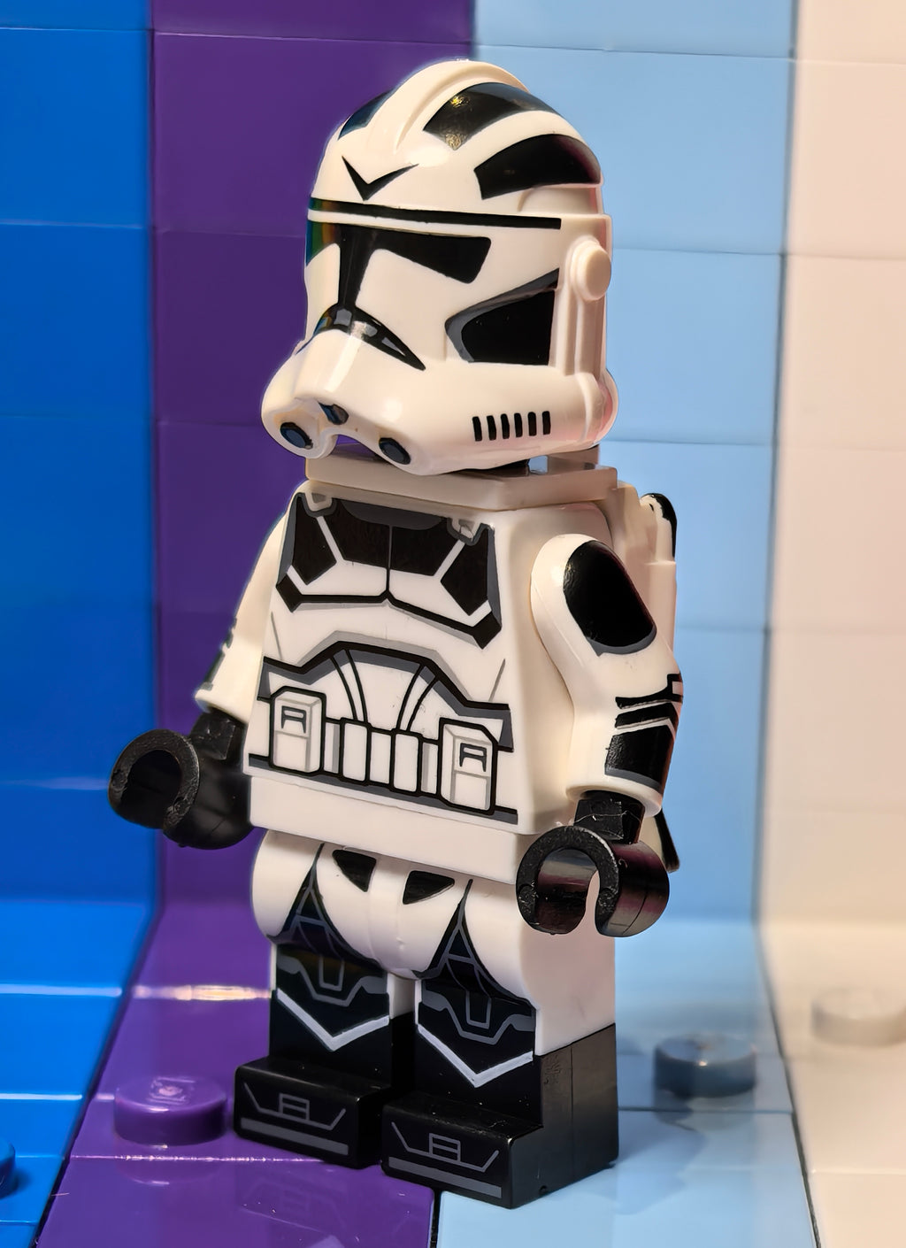 Black Jet Trooper (Replica Helm) with Printed Jetpack