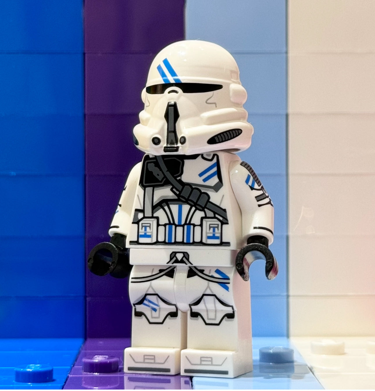 Blue Stripe Paratrooper (Replica Helm)