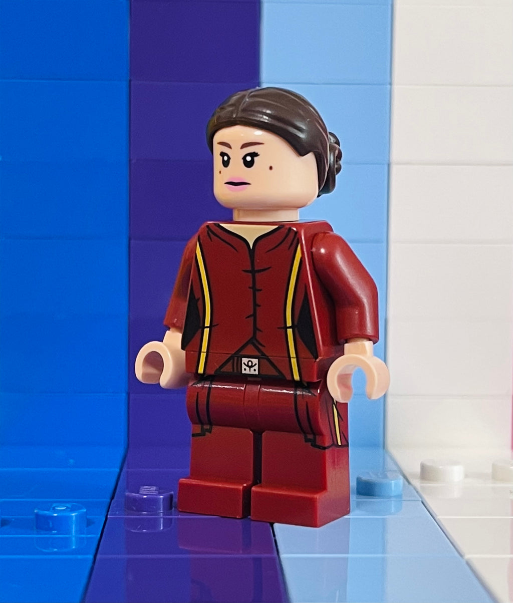 Dark Red Dress Senator
