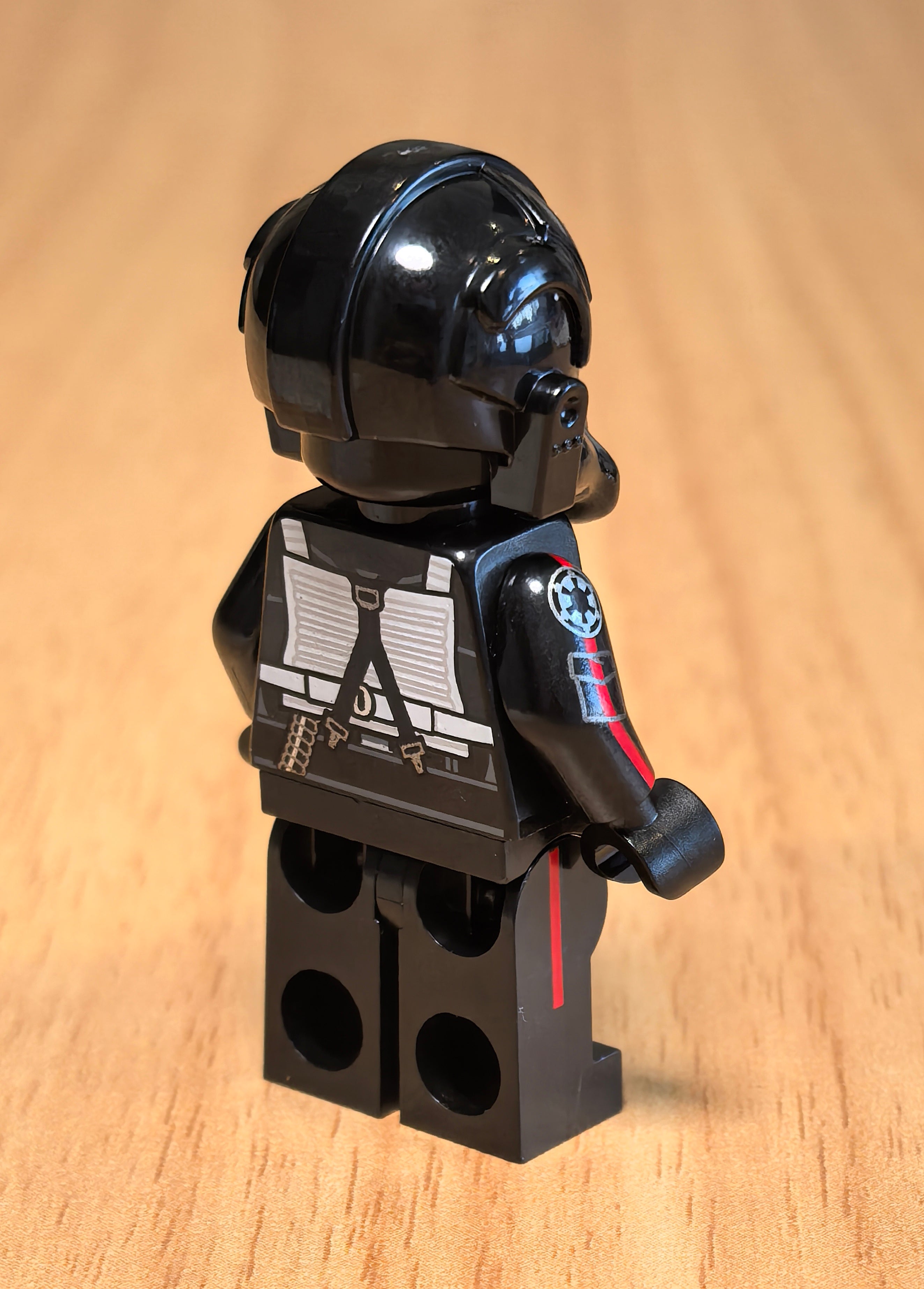 Red Stripe Fighter Wing Pilot