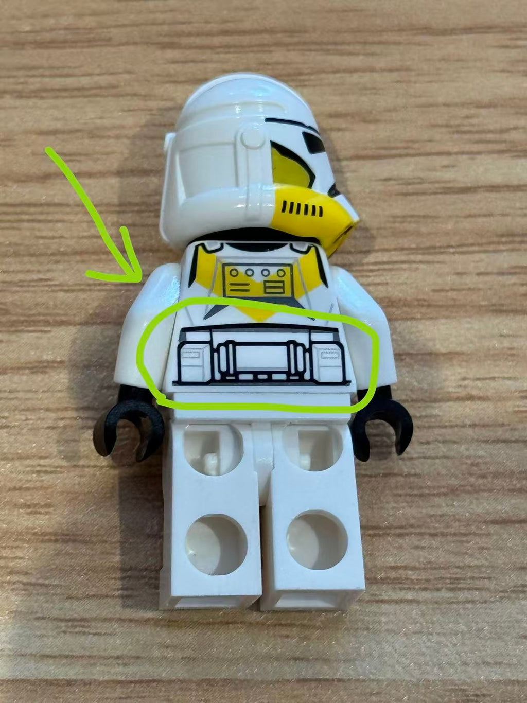 Mustard Trooper 2023 Misprint(Replica Helm)