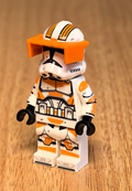 Weathered Orange Heavy Trooper (Official Helm)