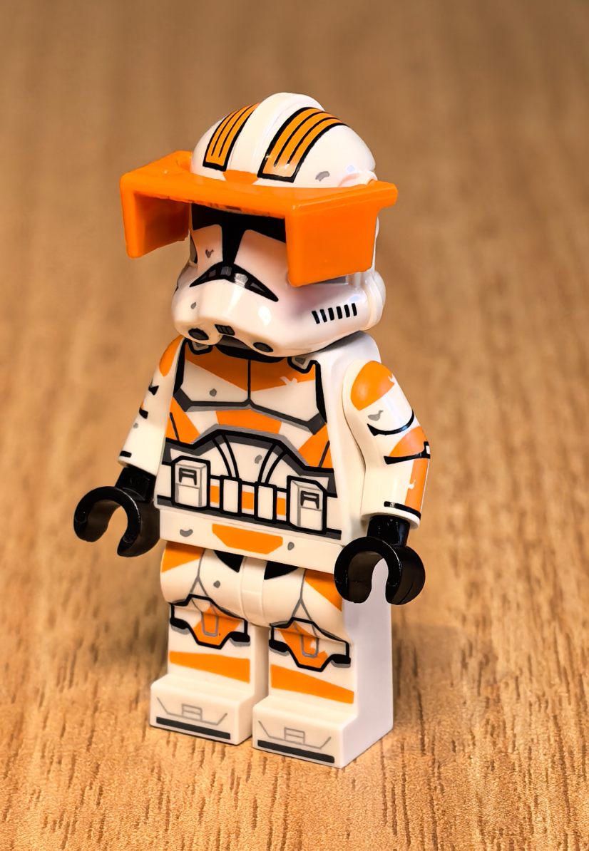 Weathered Orange Heavy Trooper (Official Helm)
